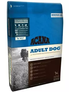 Беззерновой сухой корм ACANA Heritage Adult Dog для взрослых собак всех пород с цыпленком и зеленью