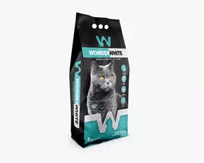 Комкующийся наполнитель Wonder White Maseille soap с ароматом марсельского мыла
