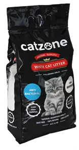 Комкующийся наполнитель Catzone Premium антибактериальный с ароматом морского бриза Antibacterial