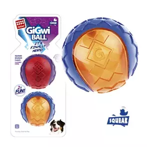 Игрушка для собак GIGWI G-BALL 2 мяча с пищалкой 8 см 75336